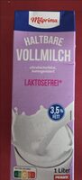 Vollmilch lactosefrei