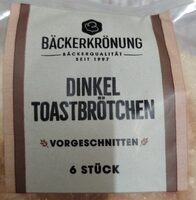 Dinkel Toastbrötchen