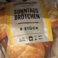 Sonntags-Brötchen / Aldi: White Lebanese Bread