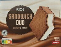 Sandwich Duo Schoko & Vanille