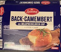 Back-Camembert mit Wildpreiselbeer-Dip