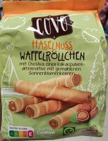 Haselnuss Waffelröllchen ChoViva