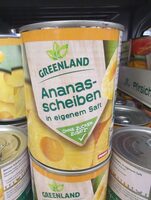 Ananasscheiben in eigenem Saft