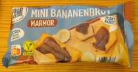 Mini Bananenbrot Marmor, vegan