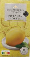 Zitronensorbet