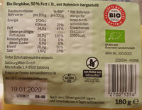 Bio Bergkäse