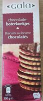 Biscuit au beurre chocolatés