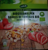 Barres de céréales Bio fraise