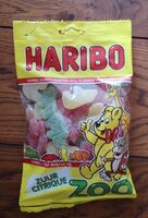 Haribo zoo citrique