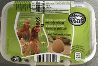 6 oeufs de poules élevées en plein air - ALDI