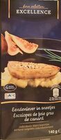 Escalopes de foie gras de canard