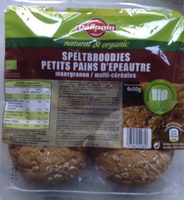 Petits pains d'épeautre multi-céréales