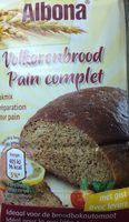 Pain complet (préparation pour pain)