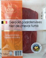 Filet de cheval fumé