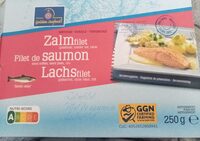 Filet de saumon sans arêtes, sans peau, cru