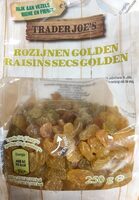 Raisins secs golden