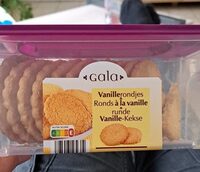 Rond à la vanille
