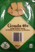 Gouda jeune en tranches, 250gr