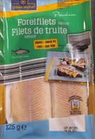Forelfilets natuur - gerookt - zonder vel