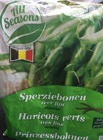 Haricots verts très fins