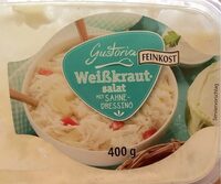 Weißkrautsalat mit sahne dressing