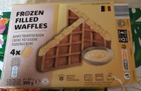 Gauffres crème pâtissière