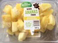 Ananas frais en morceaux