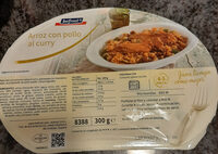Arroz con pollo al curry