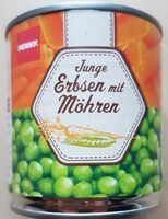 Erbsen mit Möhren, klein