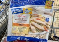 Carved chicken breast