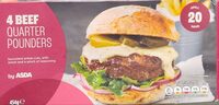 4 Quarter Pounder Beef Burgers