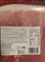 Unsmoked gammon