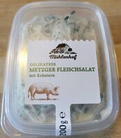 Deliaktes Metzger Fleischsalat mit Kräutern