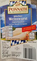 Münchner Weisswurst