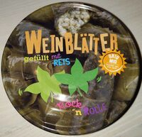 Weinblätter gefüllt mit Reis