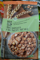 Bio dinkel crunchy muesli