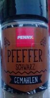 Pfeffer schwarz gemahlen