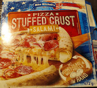 Pizza stuffed crust Salami