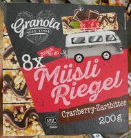 Müsli Riegel Cranberry-Zartbitter