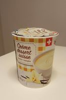 Crème dessert suisse  Vanille