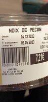 Noix de pecan