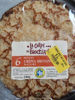 Crêpes bretonnes nature x 6