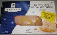 Foie gras de canard entier mi cuit