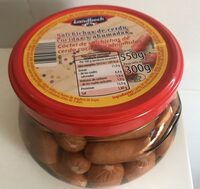 Salchichas de cerdo cocidas y ahumadas
