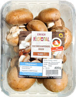 ALDI PILZE Große Kulturchampignons braun Klasse 1 Deutschland, Polen 1.89€ 400g Schale 1kg 4.73€