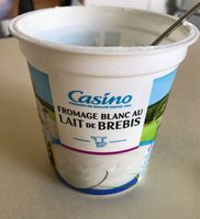 Fromage blanc au lait de brebis