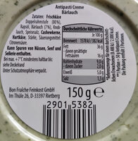 Antipasti Creme Bärlauch