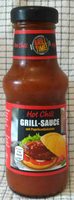 Hot Chili Grill-Sauce mit Paprikastückchen