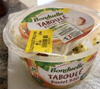 Taboulé poulet roti