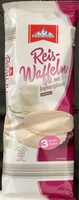 Reis-Waffeln mit Joghurtglasur